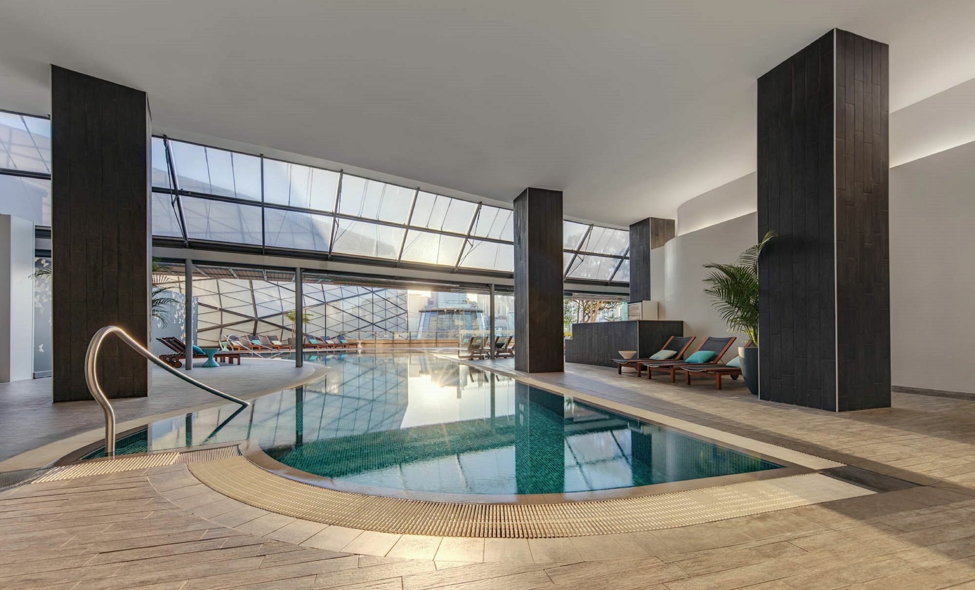 The Star Grand Hotel And Residences Sydney Eksteriør billede The pool at the 2018-opened hotel