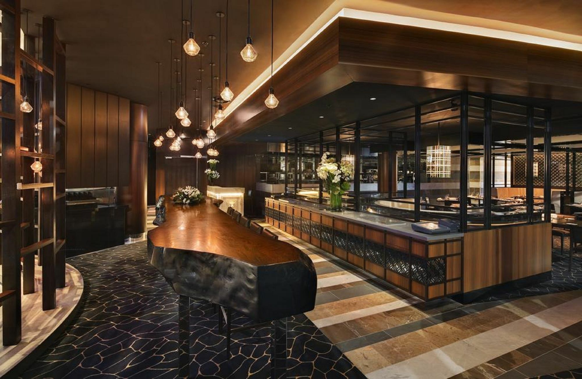 The Star Grand Hotel And Residences Sydney Eksteriør billede The interior of the restaurant